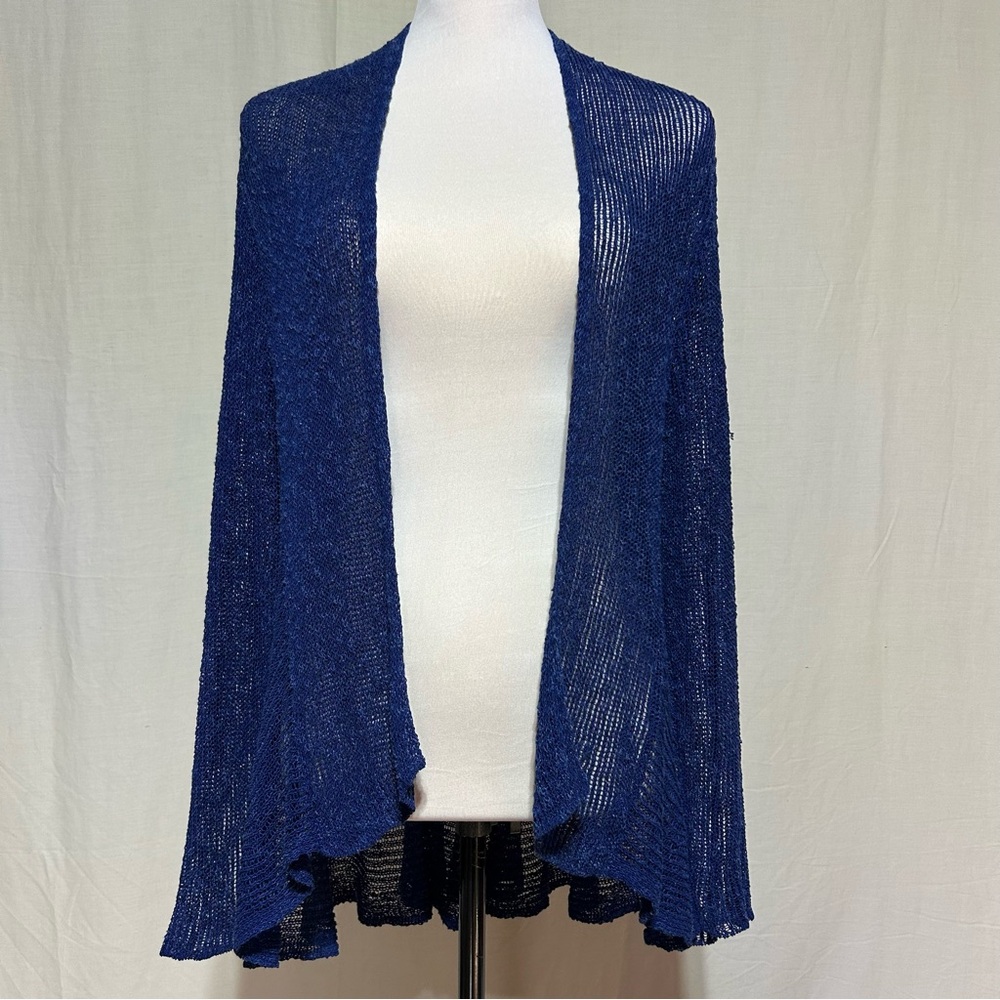 Eileen Fisher Royal Blue Knit Sweater